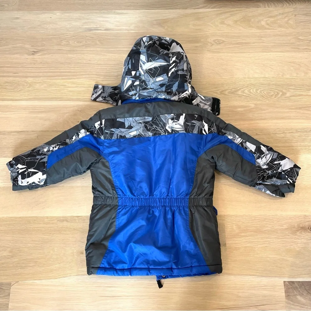 Oshkosh Blue Hooded Winter Jacket 5/6